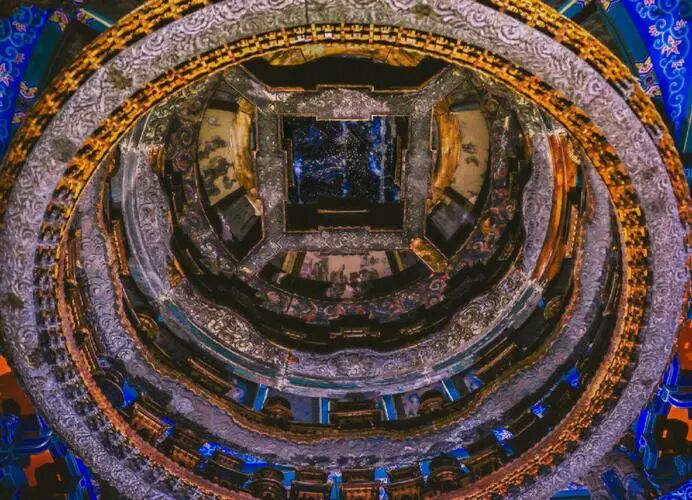 北京古代建筑博物馆位于永定门大街西侧的先农坛内.