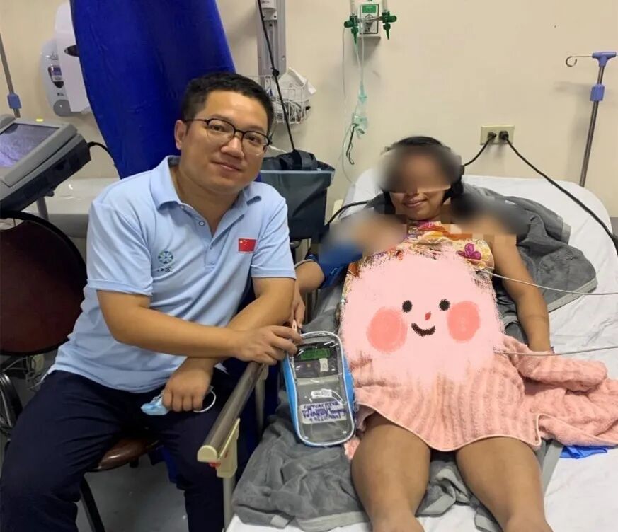 电子镇痛泵怎么使用援圭进行时 ｜ “中国造”首秀圭亚那，南通一院援外医疗队使用国产电子镇痛泵助力无痛分娩_https://www.jmylbn.com_新闻资讯_第5张