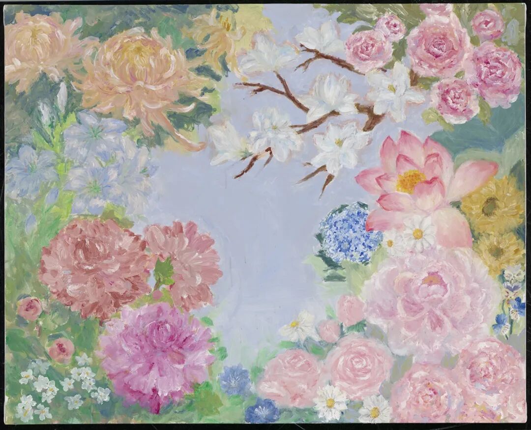 《繁花》 布面丙烯 120x150cm