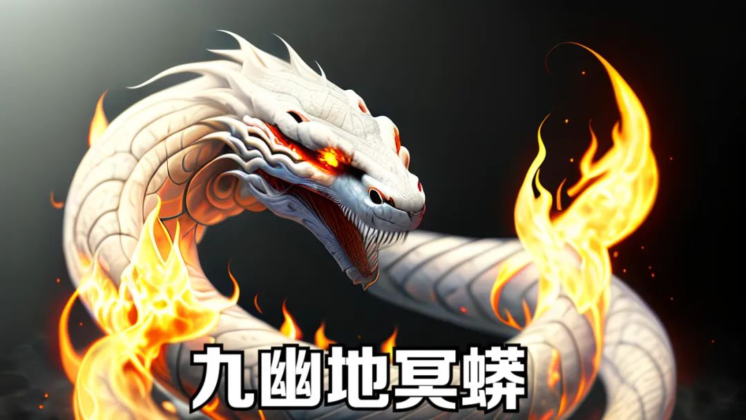 远古天蛇和九彩吞天蟒