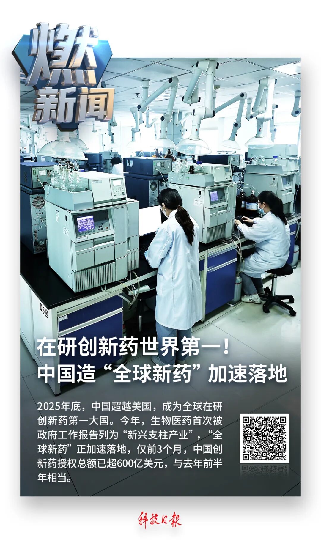 我国成全球在研创新药第一大国