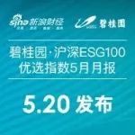 碧桂园·沪深ESG100优选指数月度运行报告（2021年5月）