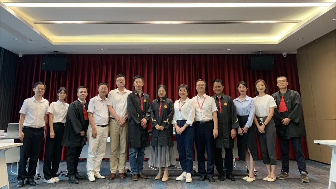 沉浸式学法 | 中量第一次“模拟法庭”开庭啦！(图1)