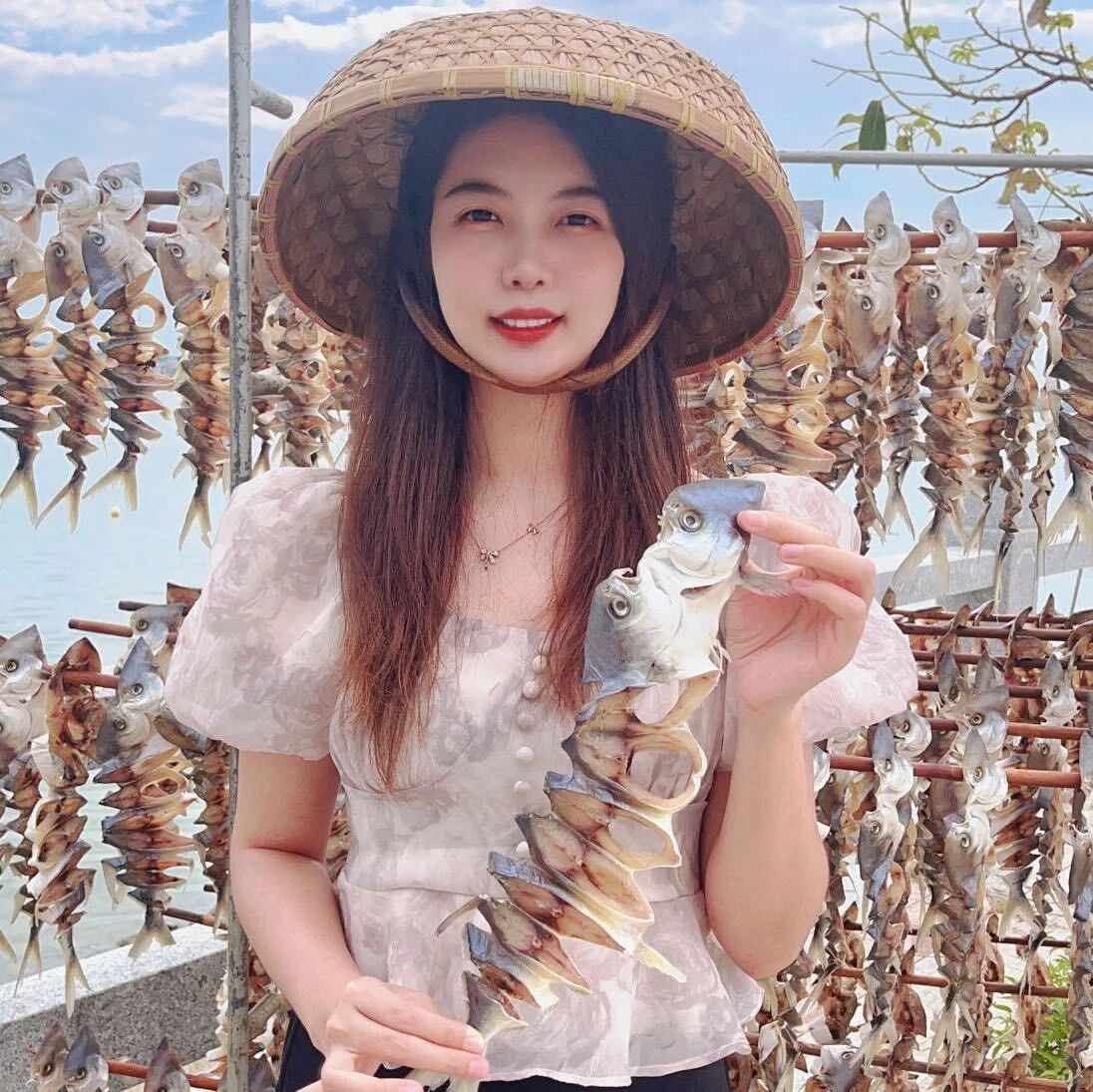 赢赢海味店标识