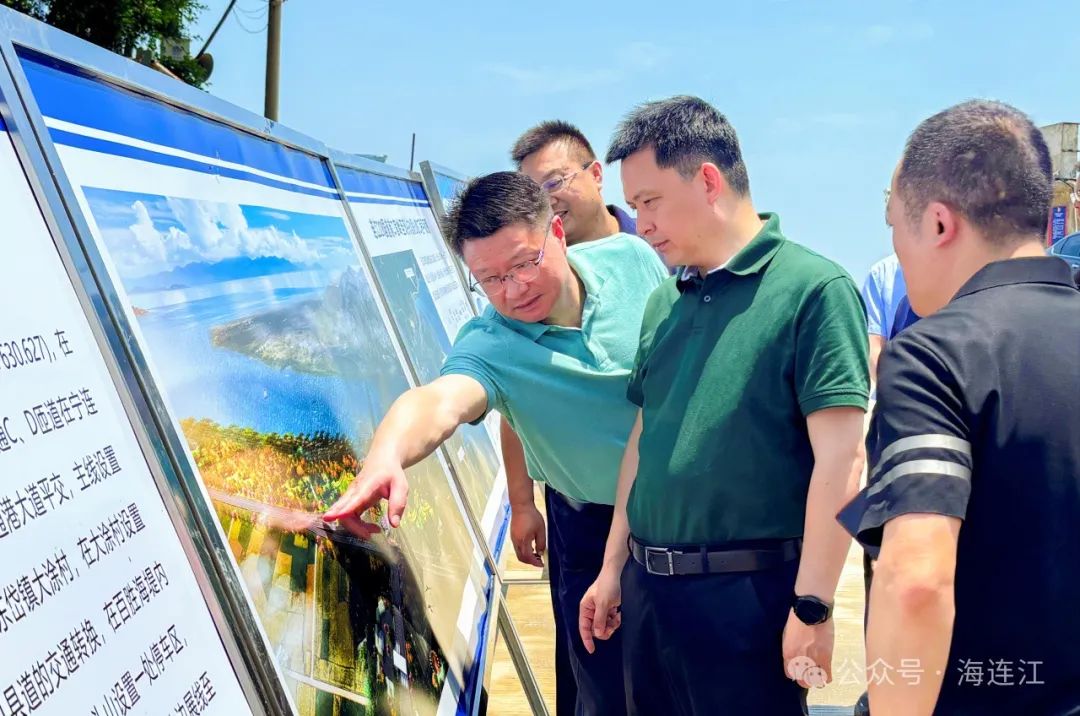 县长郭勇率队调研交通项目建设情况