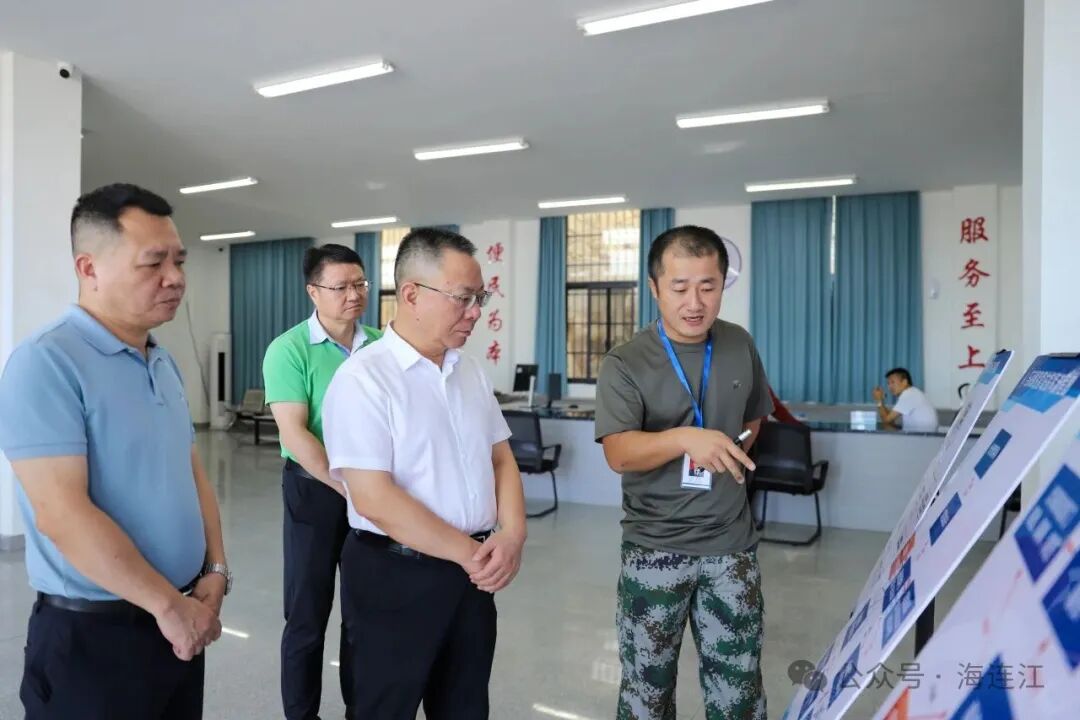 县委书记赴苔菉镇督导防汛防台风工作