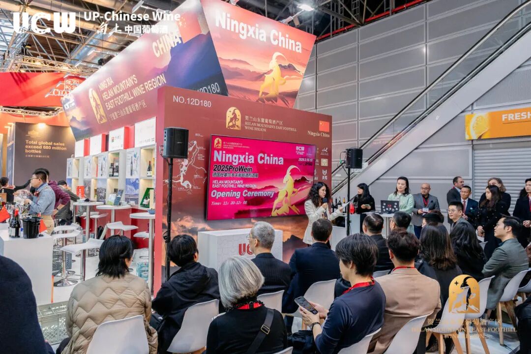 “当惊世界殊”！中国宁夏葡萄酒展团亮相杜塞尔多夫ProWein酒展
