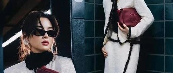 辛芷蕾出席香家大秀闪耀纽约身穿小香风套装 好权威的脸 好酷的影后