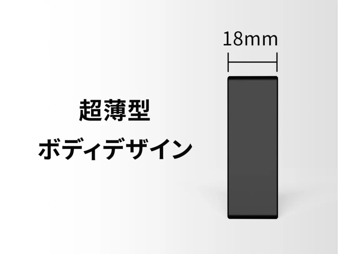 超薄型カメラ設計