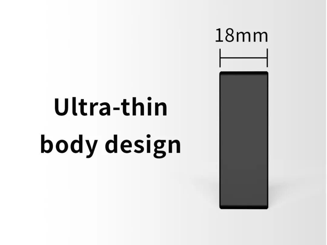 Ultra-thin camera design