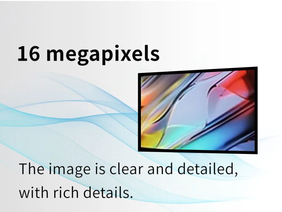 16-megapixel CMOS sensor
