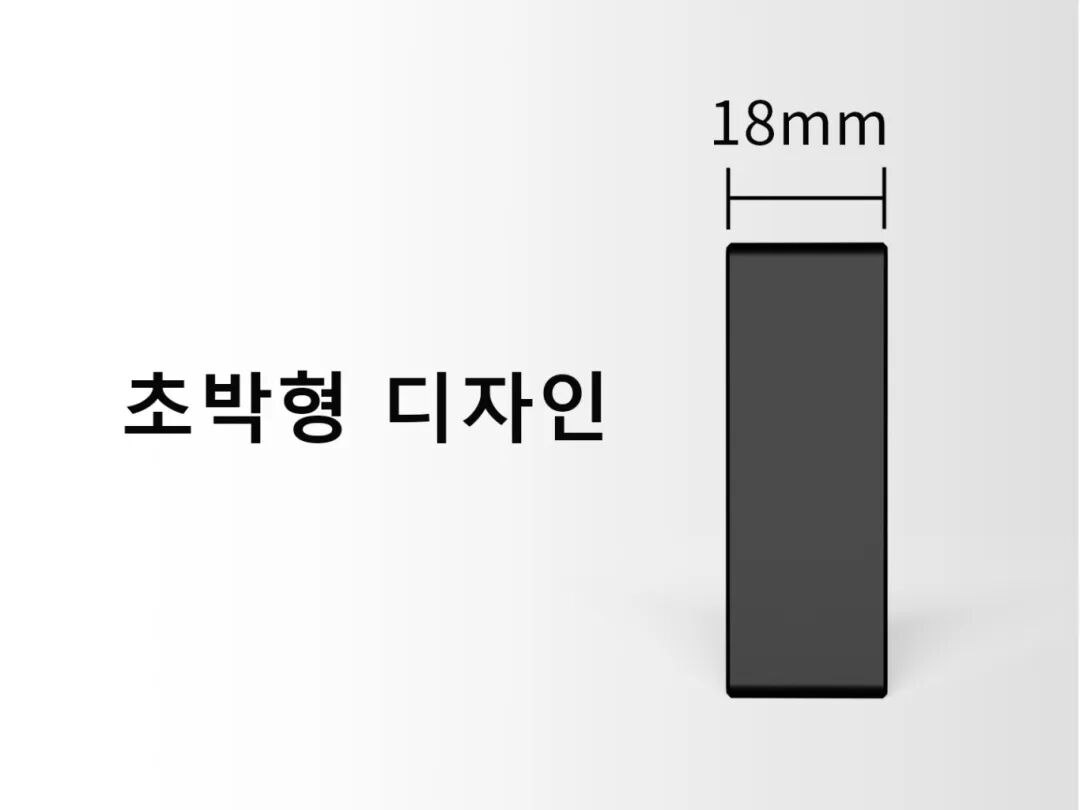 Ultra-thin camera design