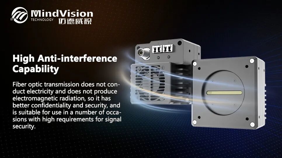 EMI-resistant fiber optic transmission