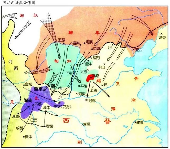 匈奴為安在八王之亂時攻打晉朝，卻沒在漢朝七國之亂時趁機南下 歷史 第7張