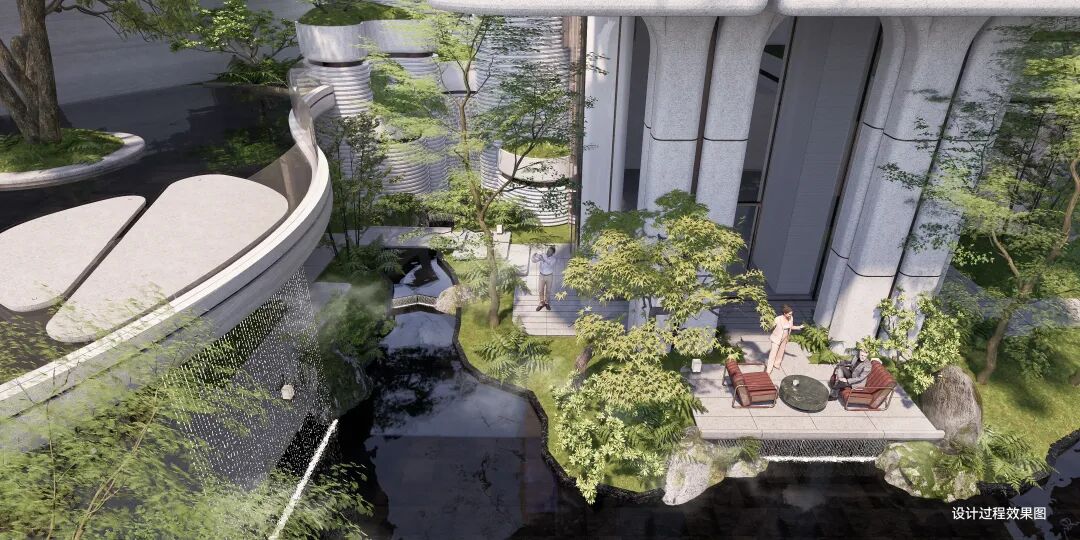 景观节点效果图
