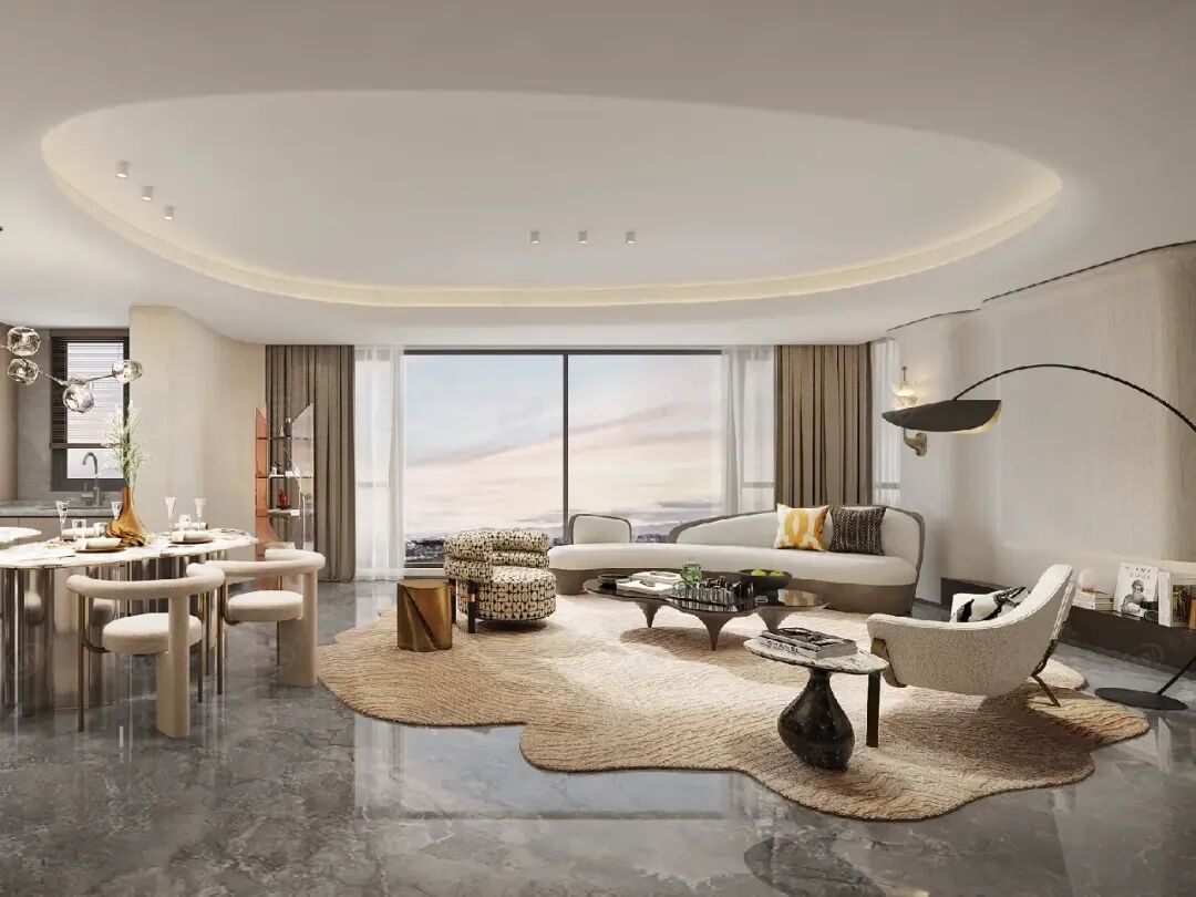 150平样板间客厅