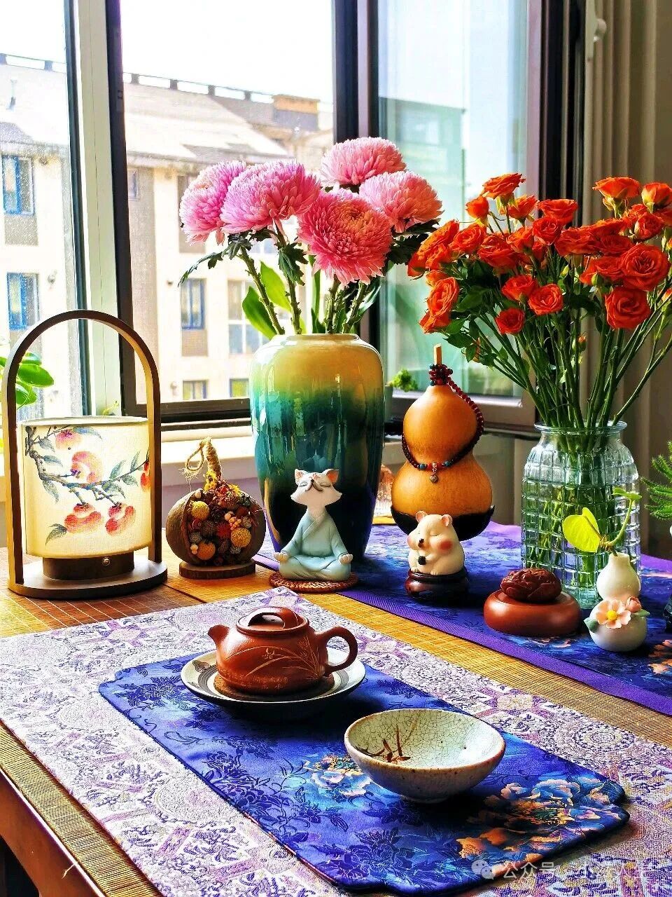 花与茶