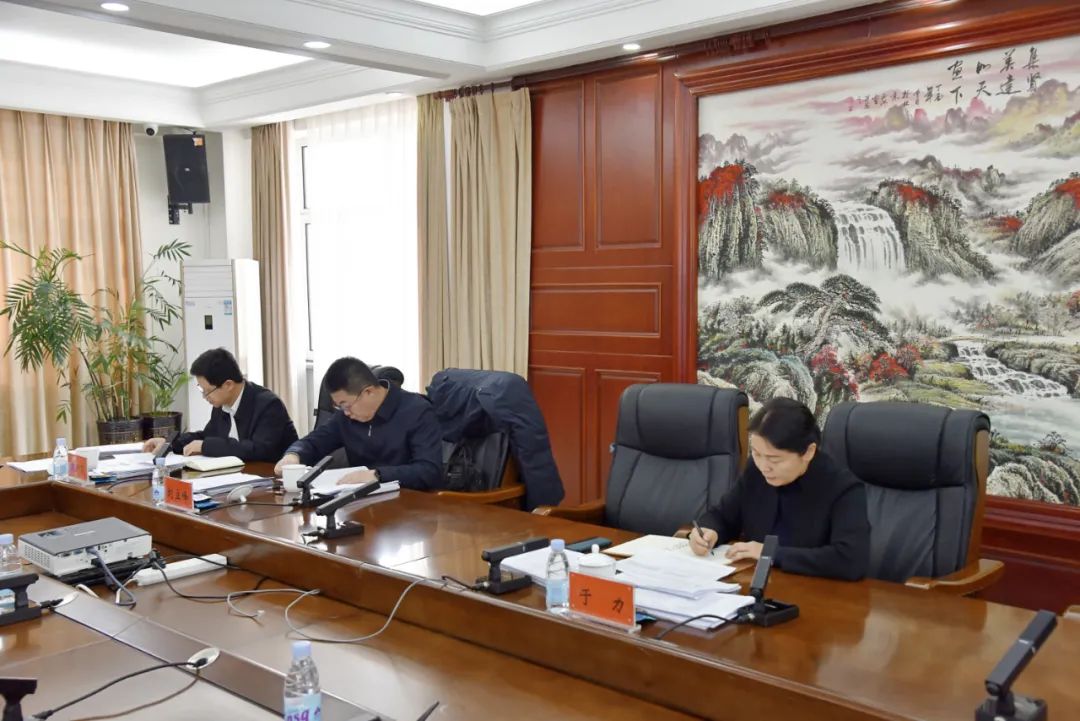 集贤县退役军人事务工作领导小组2023年第一次全体会议召开栾伟江出席