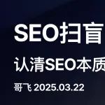 文章封面: 哥飞SEO扫盲免费公益培训直播视频，快转发给你公司同事学习吧 - Web出海网