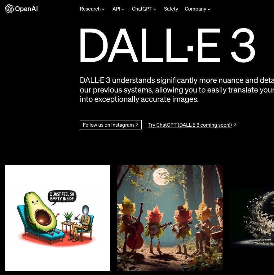 文章封面: DALL·E 3 将于10月份发布，到时可在 ChatGPT Plus 和 API 上体验 - Web出海网