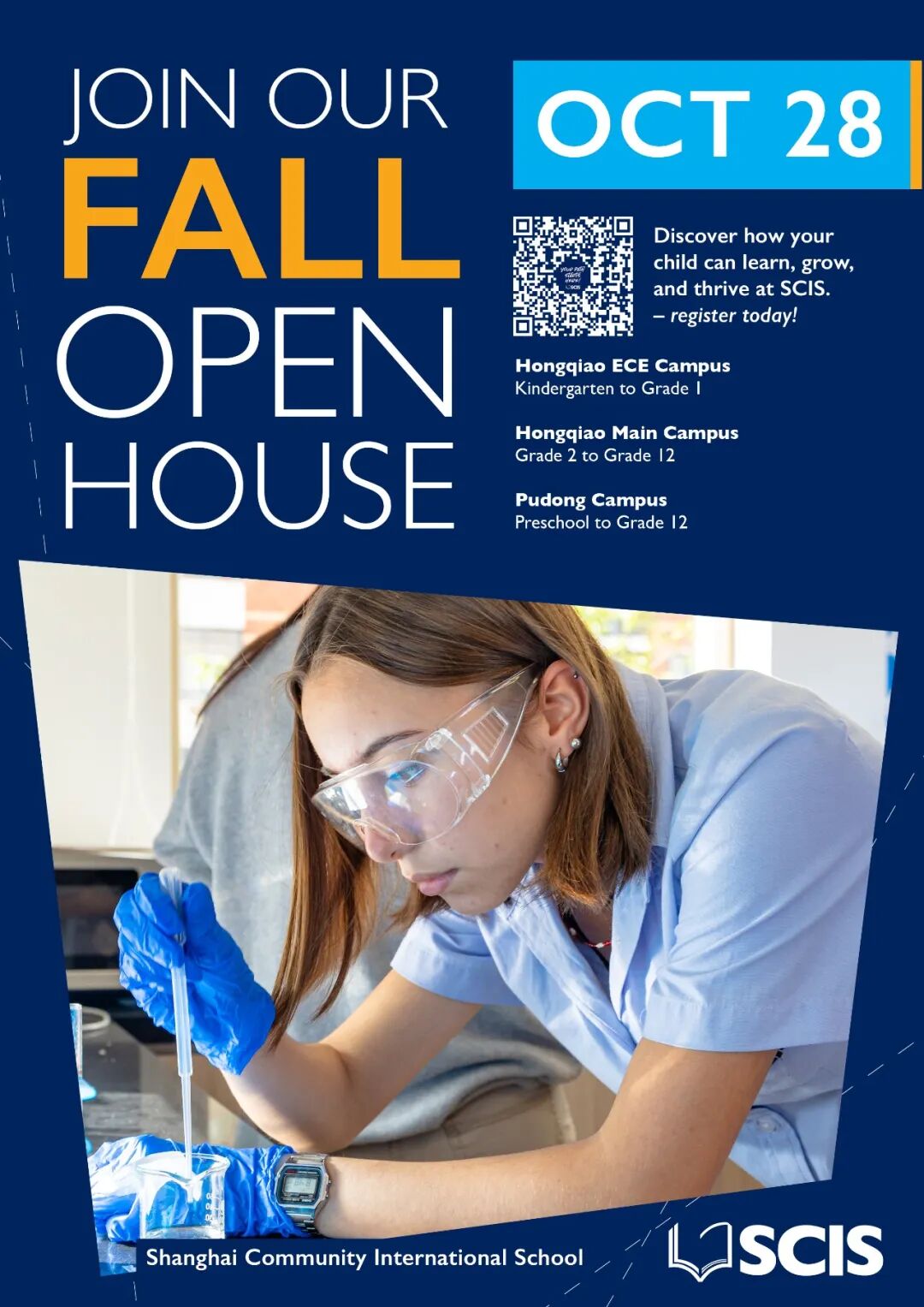 Shanghai Community International School Fall Open House 2026  I  October 28