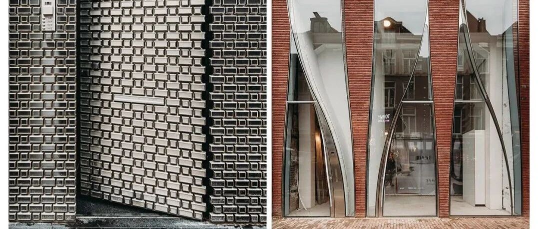 LV 的新店面竟然不走奢华风，用不锈钢砖做外墙，这次够低调！