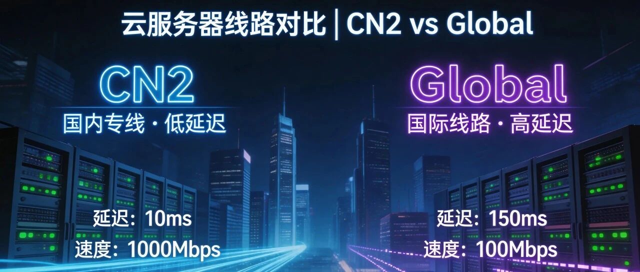 一款支持 CN2 / Global 优化线路的云服务器：购买与测试全流程记录 - 信息安全知识库