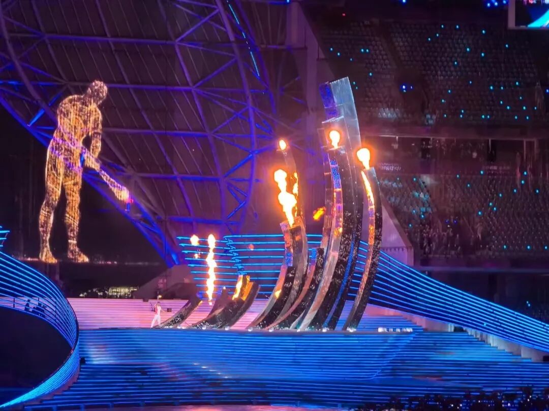 数字人点火炬，氢能首次参与助力碳中和亚运会