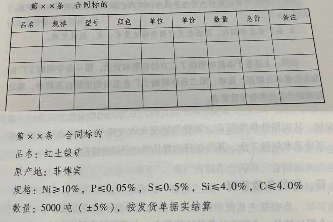 什么不能作为标的