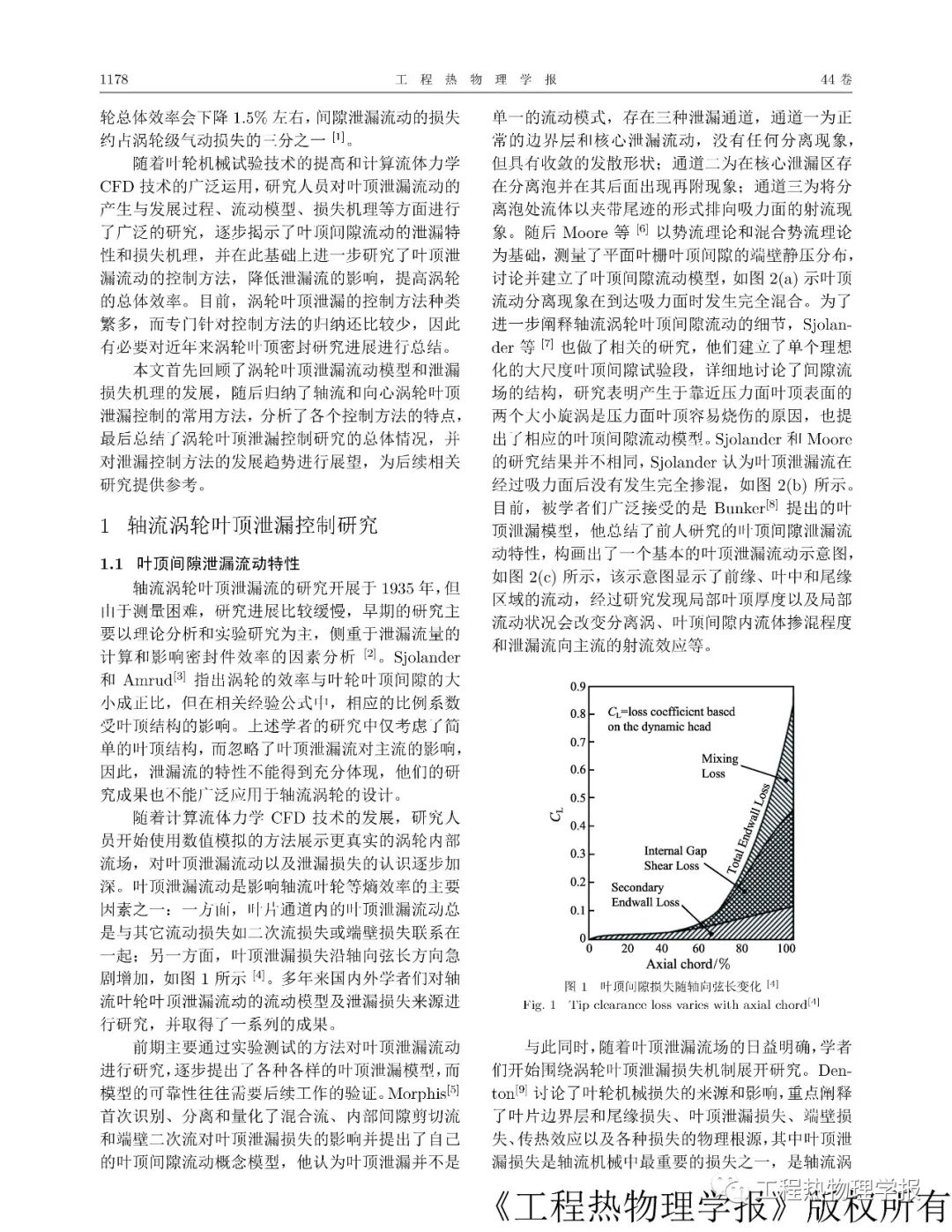 涡轮叶顶泄漏控制研究进展的图2