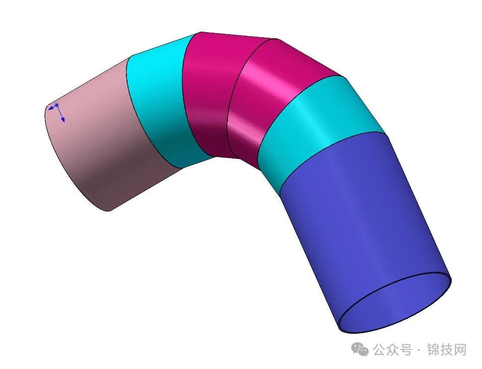 solidworks怎样在矩管上切除缺口大小
