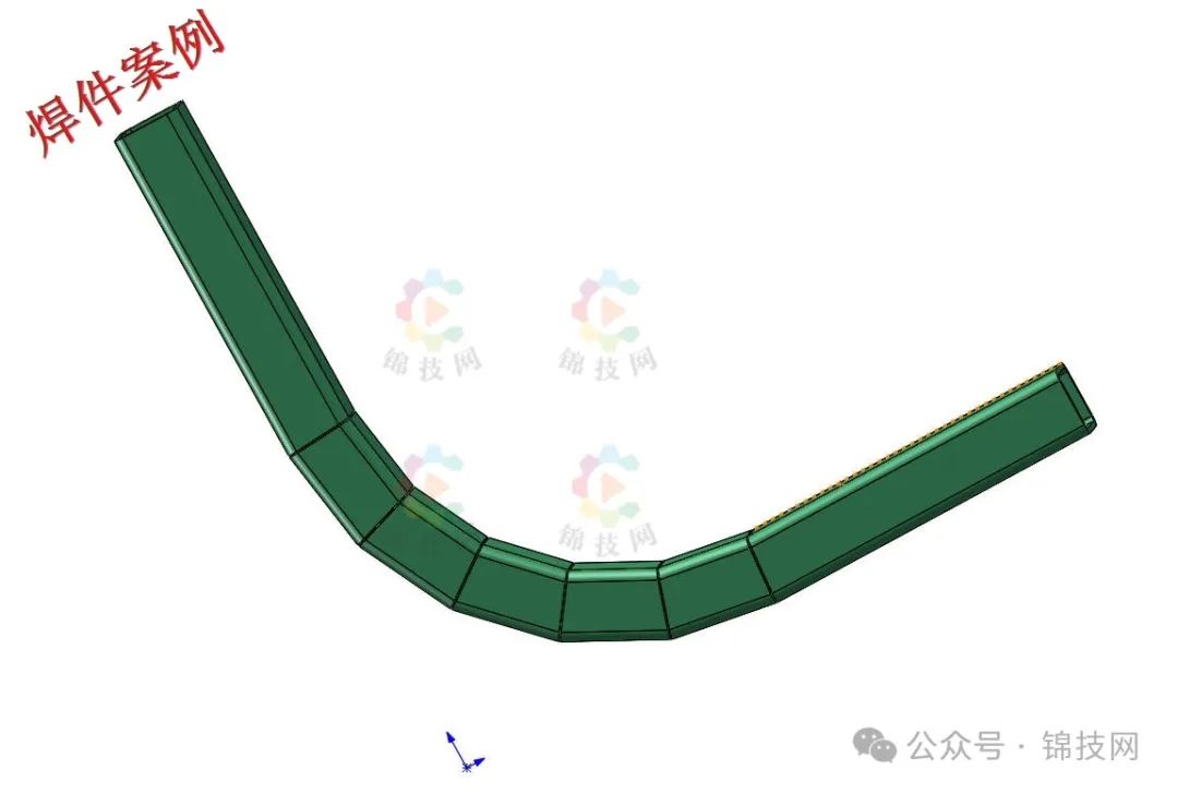 solidworks怎样在矩管上切除缺口大小