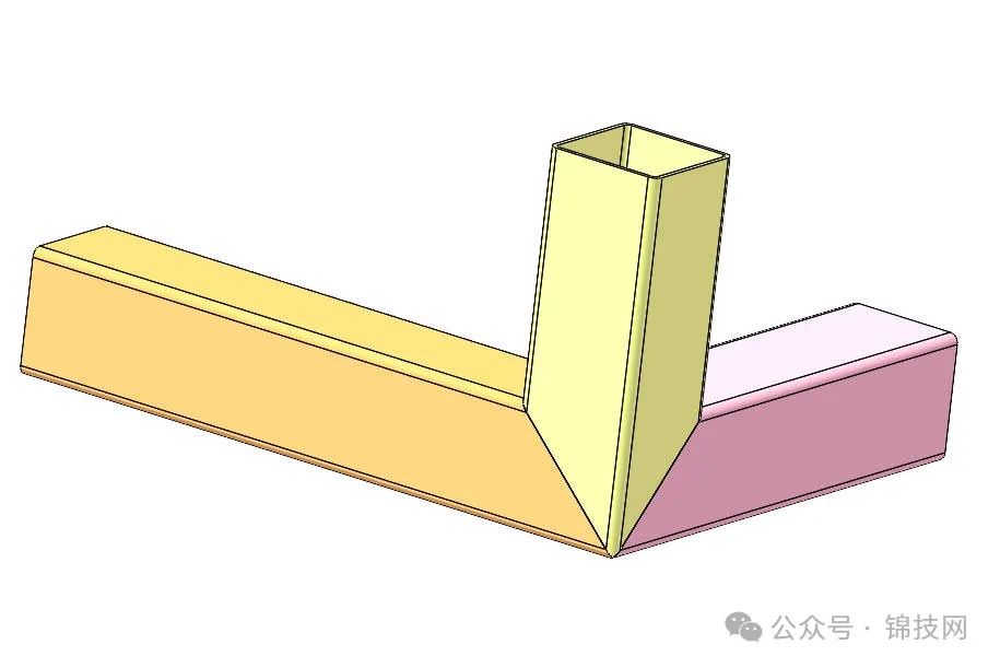 solidworks怎样在矩管上切除缺口大小