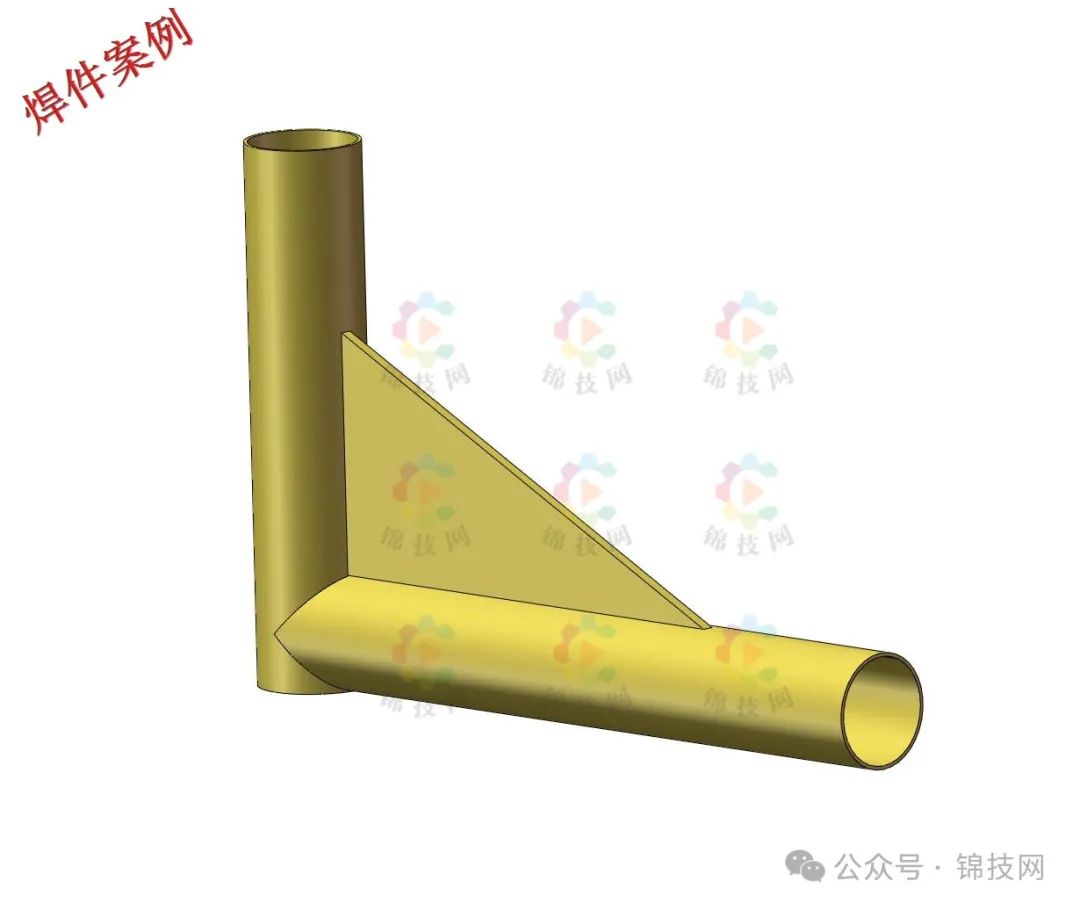 solidworks怎样在矩管上切除缺口大小