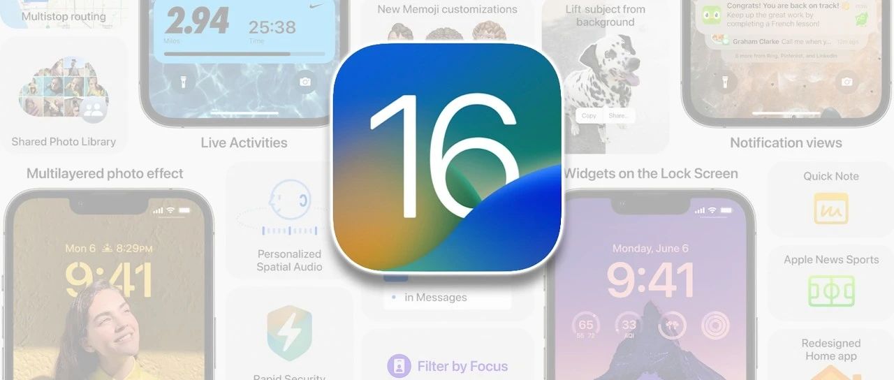 iOS 16 θ£С㣡