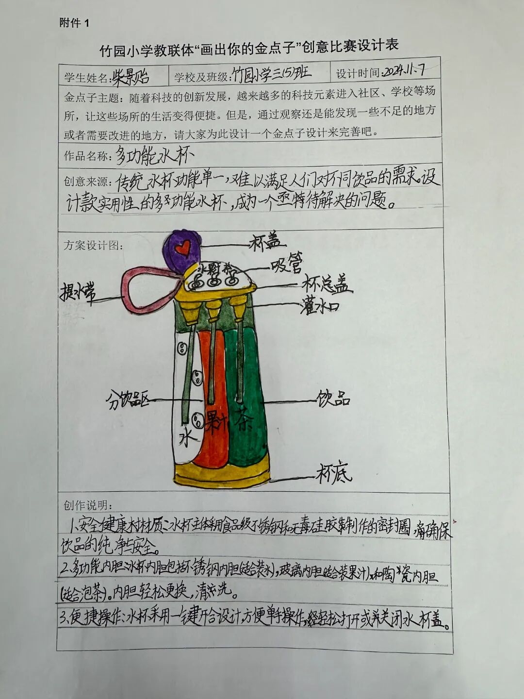 "画出你的金点子"创意设计比赛结果出炉啦!