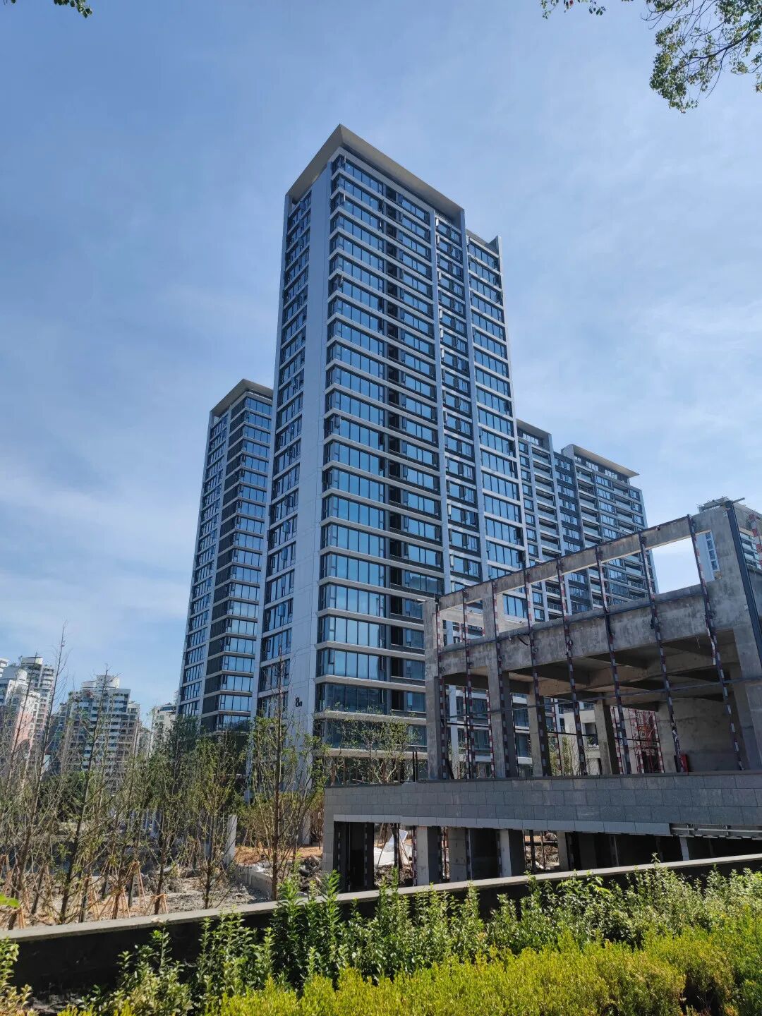 抓紧改檀境外立面铝板引业主维权