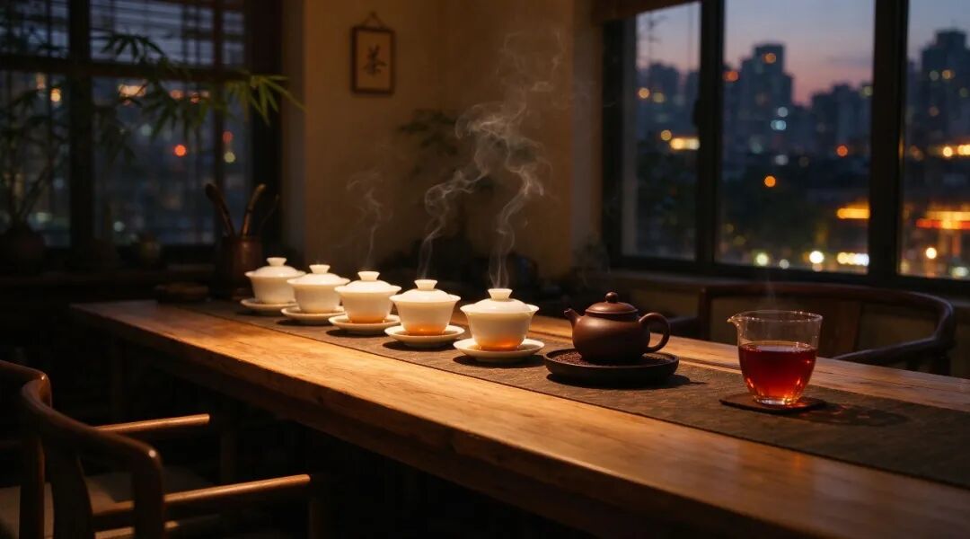 茶城旧时光里的一盏热茶