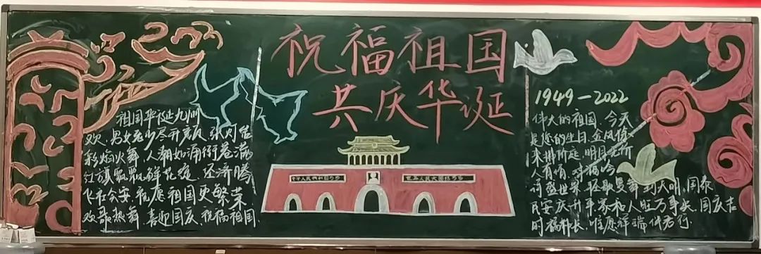 衡水中学开展喜迎国庆板报创作活动【半岛官方下载地址】(图14)