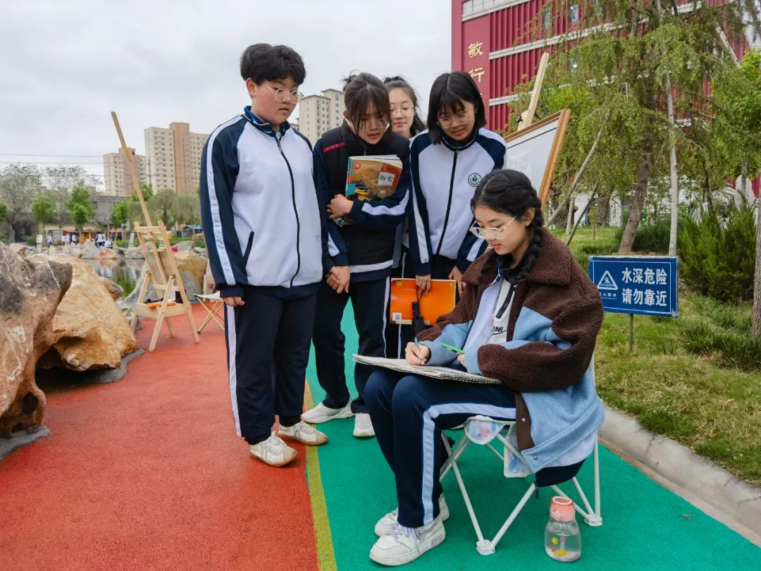 我们的“写生日记”——跟随“衡中艺术”一起亲近校园“雷火电竞官方网站”(图7)