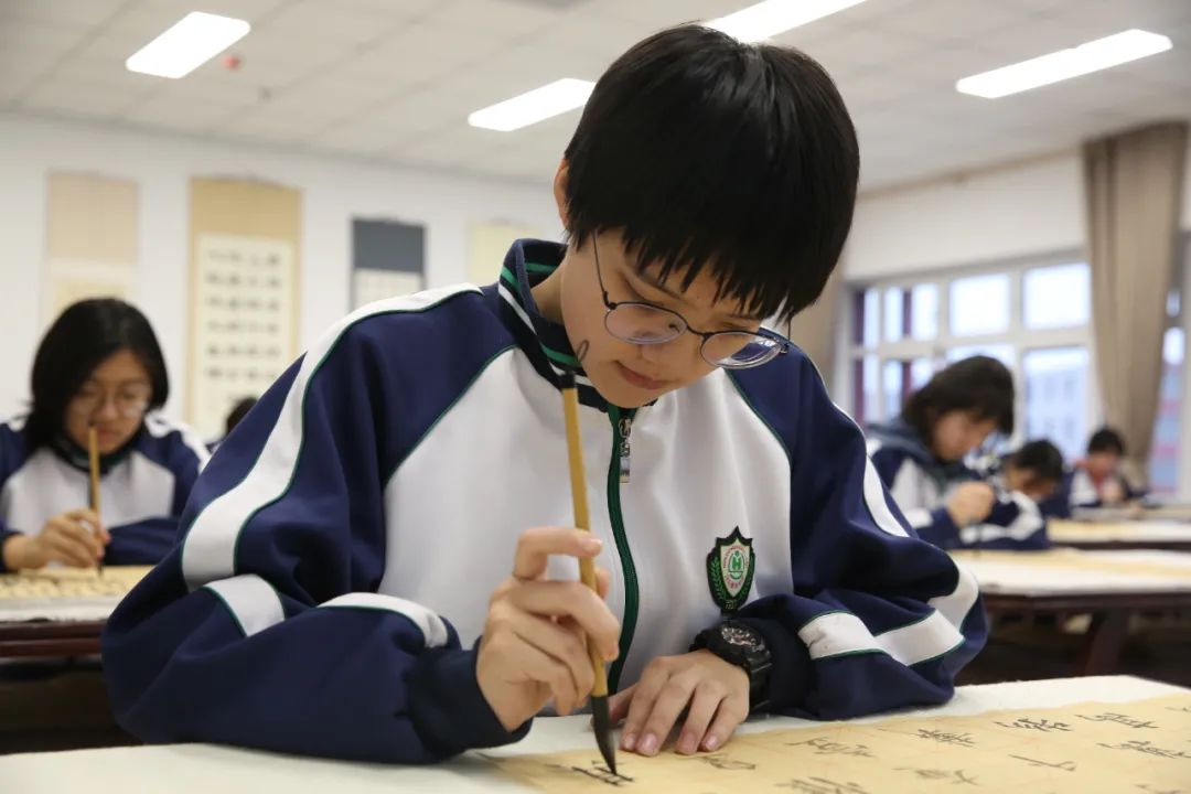 墨韵飘香 丹青溢彩——衡中书法团队期待你的到来！‘j9九游会官方登录’(图11)