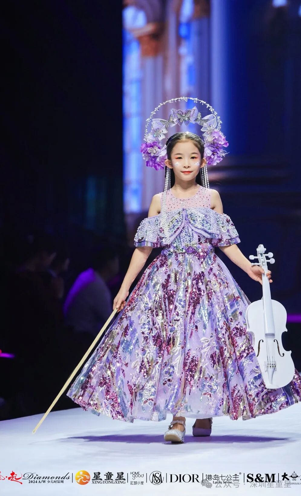 风起Diamonds 2024少儿时装周：童真与时尚的璀璨碰撞(图15)