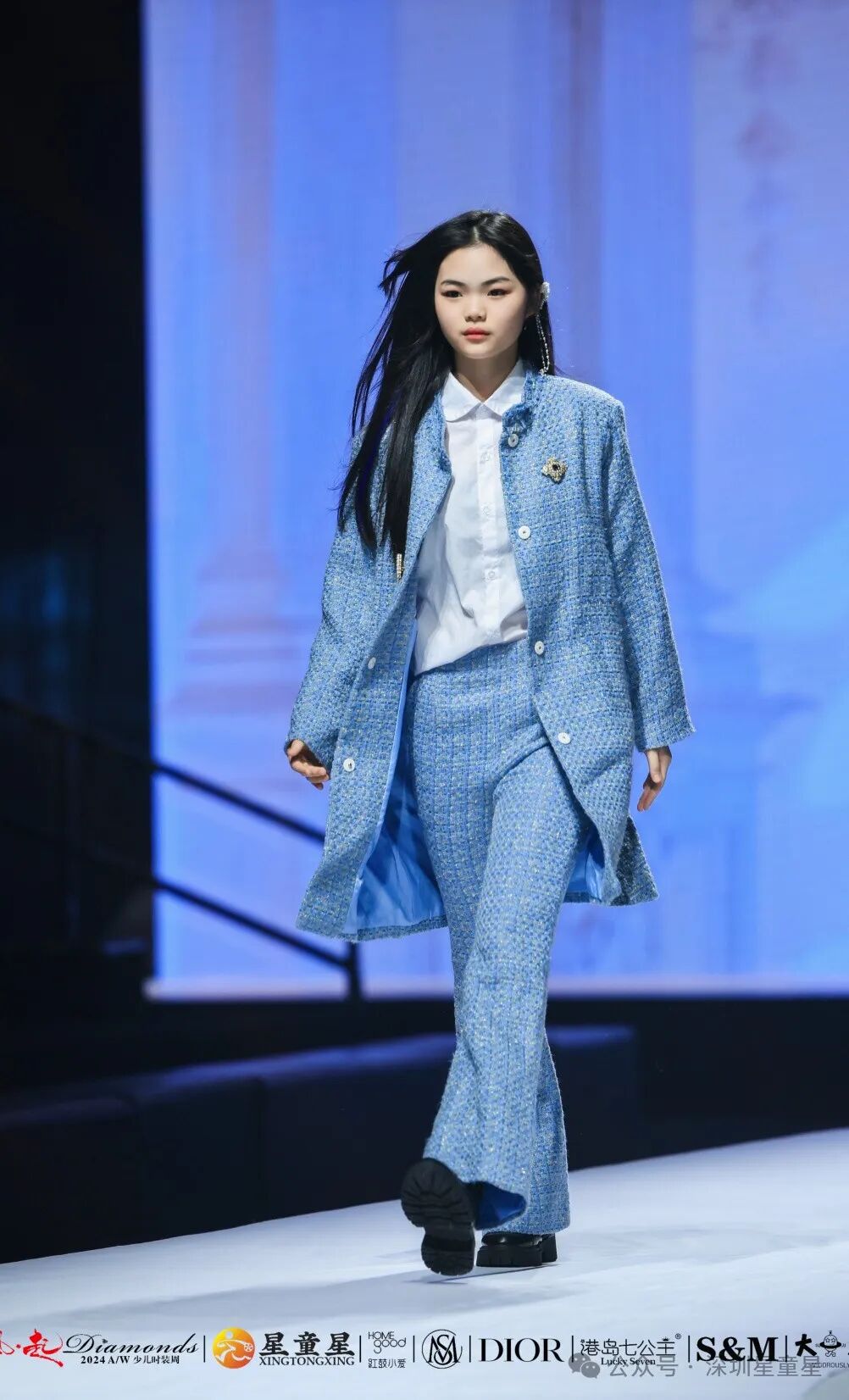 风起Diamonds 2024少儿时装周：童真与时尚的璀璨碰撞(图12)