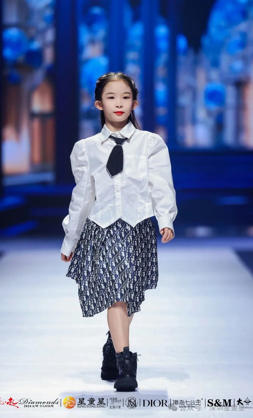 风起Diamonds 2024少儿时装周：童真与时尚的璀璨碰撞(图42)
