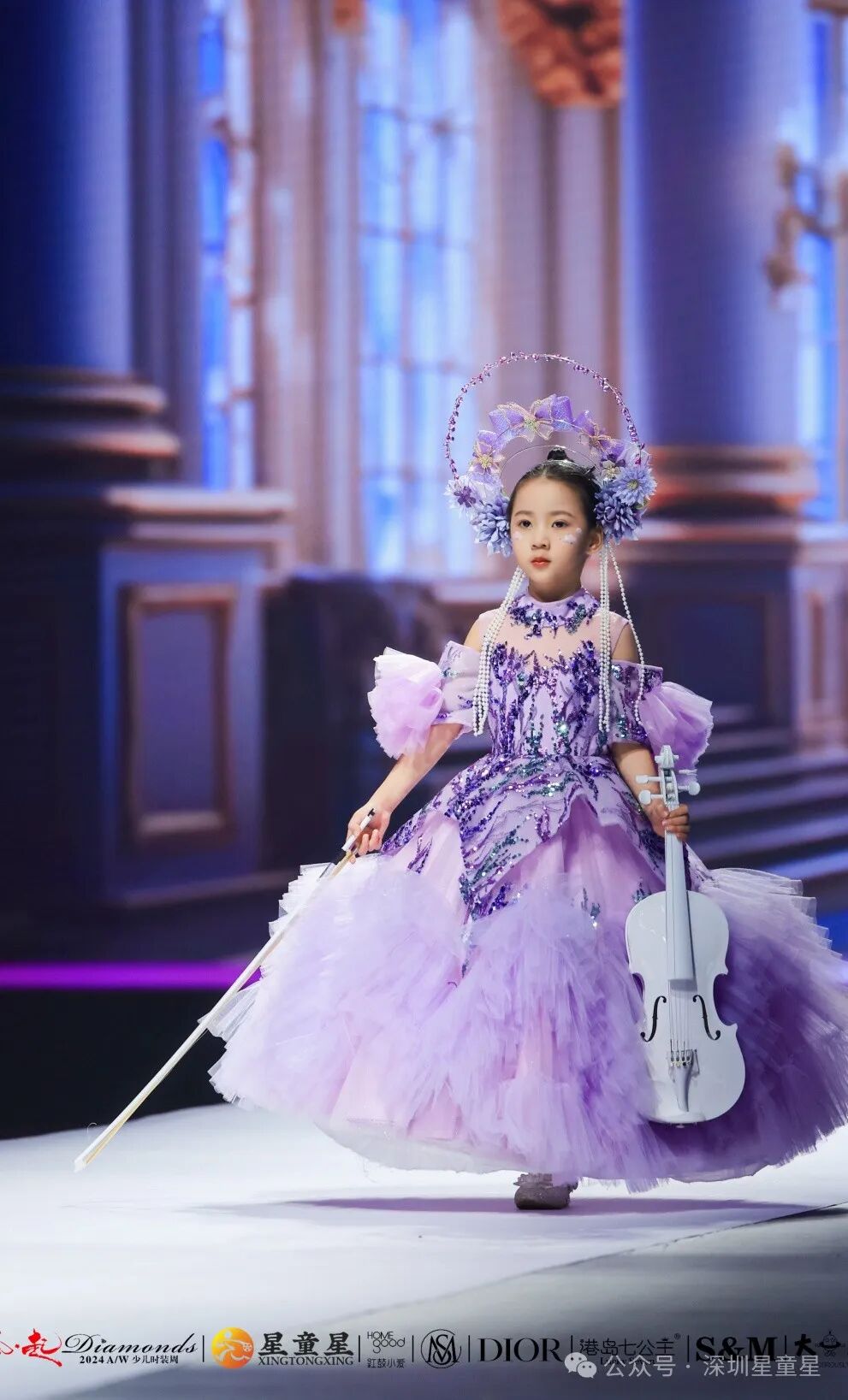 风起Diamonds 2024少儿时装周：童真与时尚的璀璨碰撞(图17)