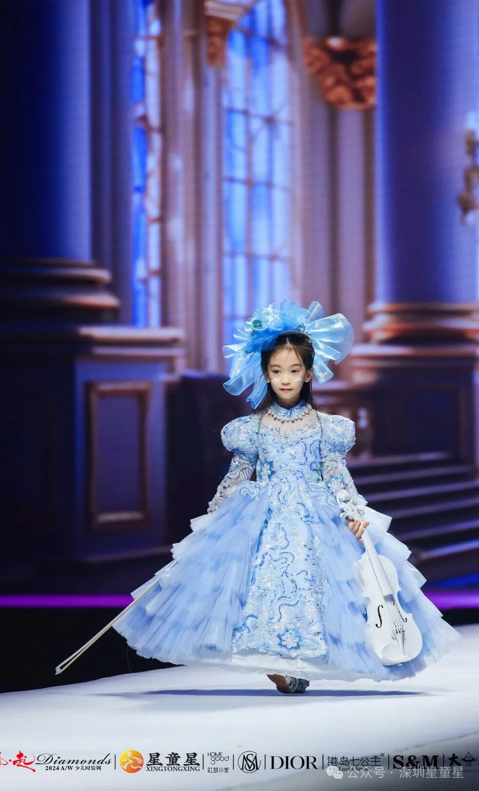 风起Diamonds 2024少儿时装周：童真与时尚的璀璨碰撞(图16)
