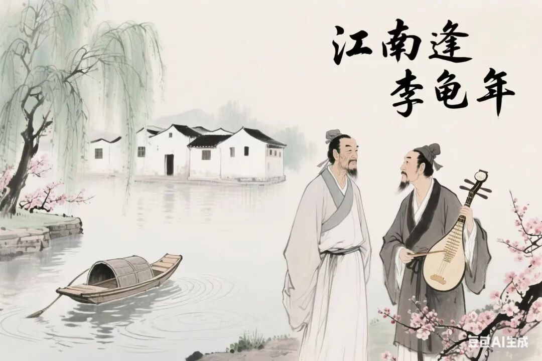 【语言文字工作专栏·每周一诗】江南逢李龟年_杜甫