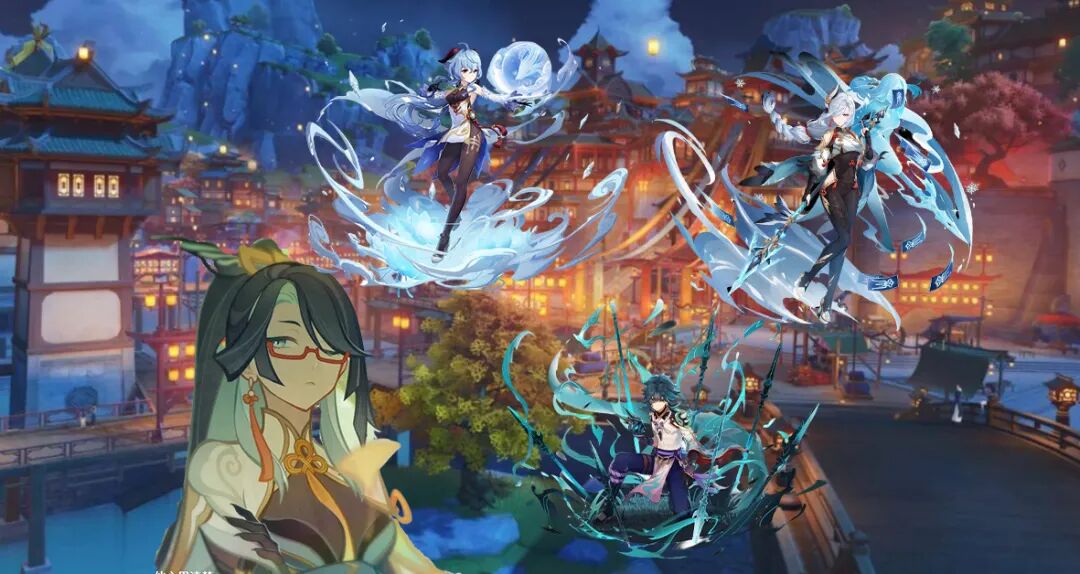 原神:4.4海灯节卡池曝光!钟离新皮肤期待,4.5感电大c进常驻!