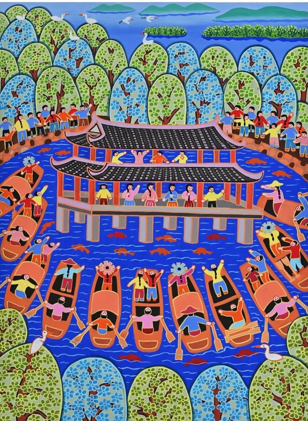 图/王汉池作品《守护红树林》