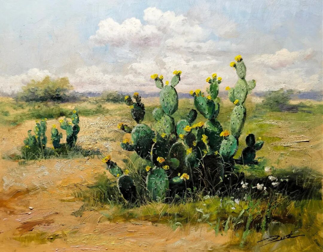 「百度专访」王健 61 著名微型油画家